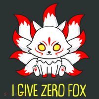 Funny I Give Zero Fox Japanese Nine Tail Fox Women's Long Sleeve Shirt thumb 2