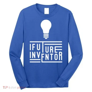 Future Inventor Gift Artificial Intelligence Gift Long Sleeve Shirt