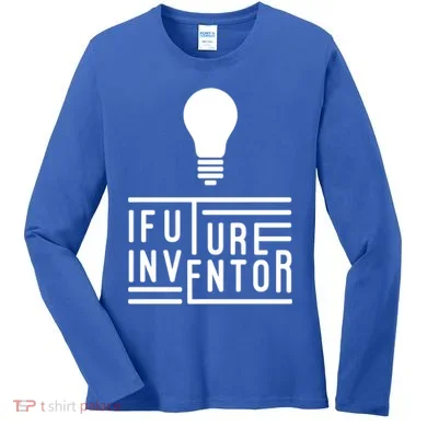 Future Inventor Gift Artificial Intelligence Gift Women's Long Sleeve Shirt