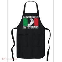 Funny Italian Gift For Cool Surrounded By Stunads Apron thumb 0