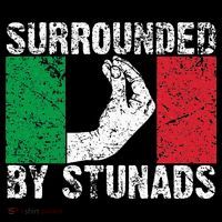 Funny Italian Gift For Cool Surrounded By Stunads Women's Hoodie thumb 2