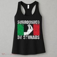 Funny Italian Gift For Cool Surrounded By Stunads Women's Tank Top thumb 3