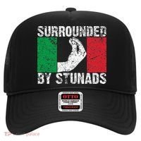 Funny Italian Gift For Cool Surrounded By Stunads Hat thumb 0