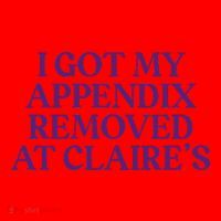 Funny I Got My Appendix Removed At ClaireS Meme Trending Santa Hat thumb 1