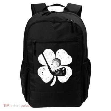 Fun Irish Golf Shamrocks Costume St Patrick's Day Gift Backpack