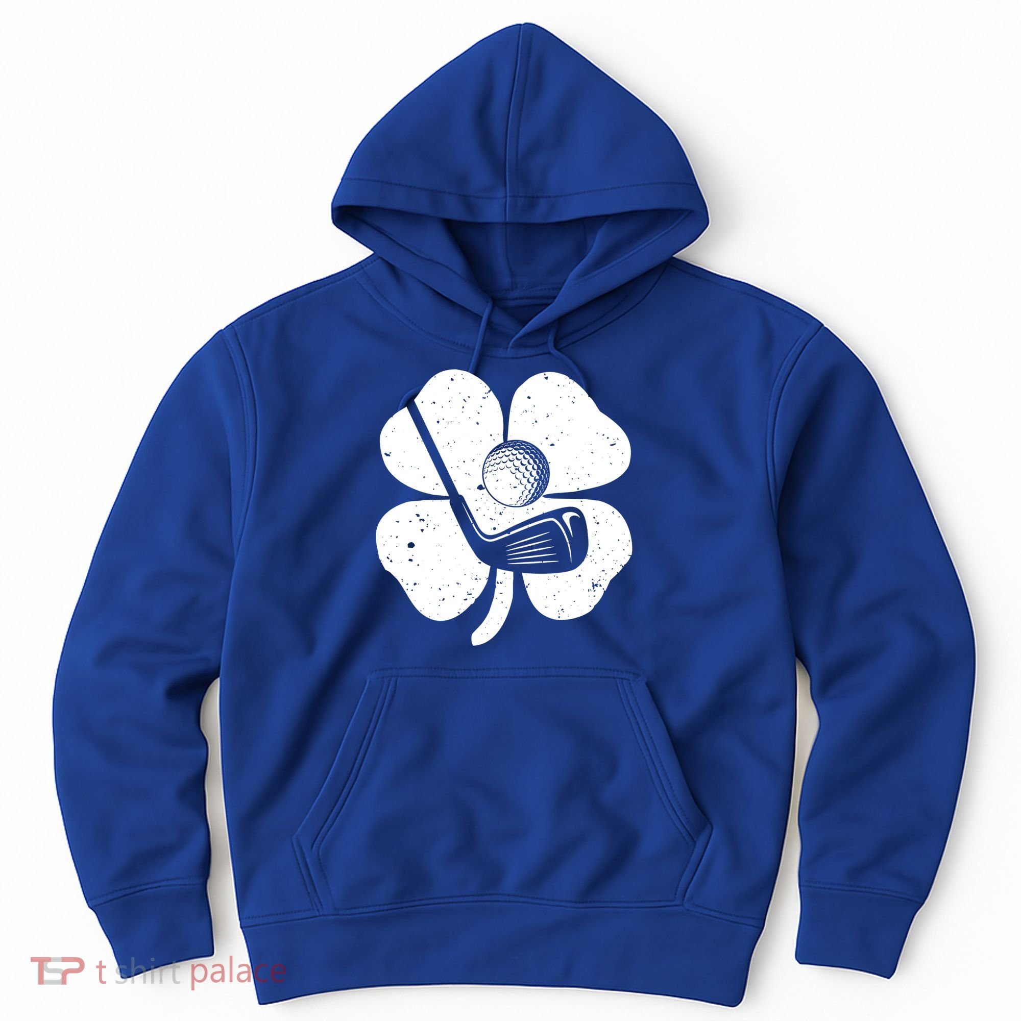 Fun Irish Golf Shamrocks Costume St Patrick's Day Gift Hoodie