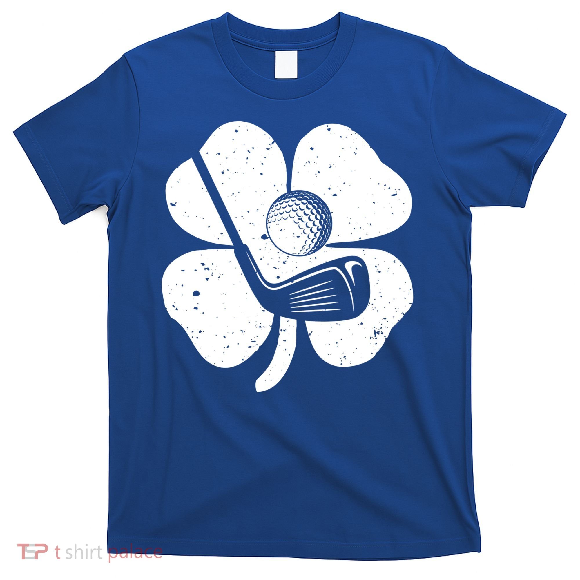 Fun Irish Golf Shamrocks Costume St Patrick's Day Gift T-Shirt