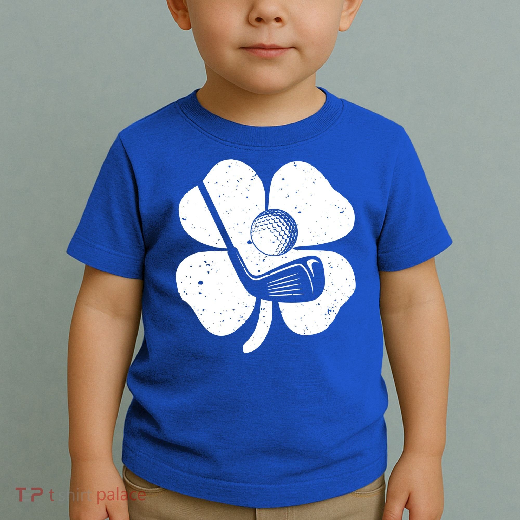 Fun Irish Golf Shamrocks Costume St Patrick's Day Gift Toddler T-Shirt