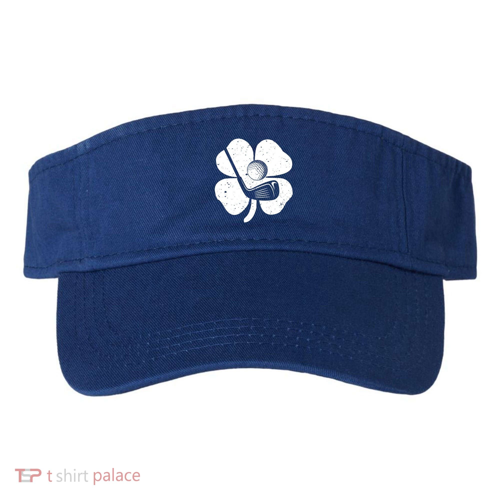 Fun Irish Golf Shamrocks Costume St Patrick's Day Gift Visor