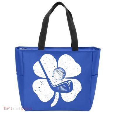 Fun Irish Golf Shamrocks Costume St Patrick's Day Gift Tote Bag
