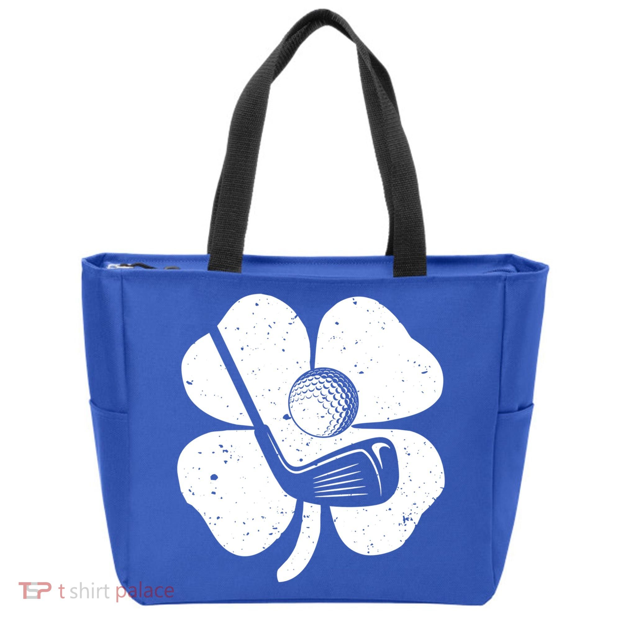 Fun Irish Golf Shamrocks Costume St Patrick's Day Gift Tote Bag