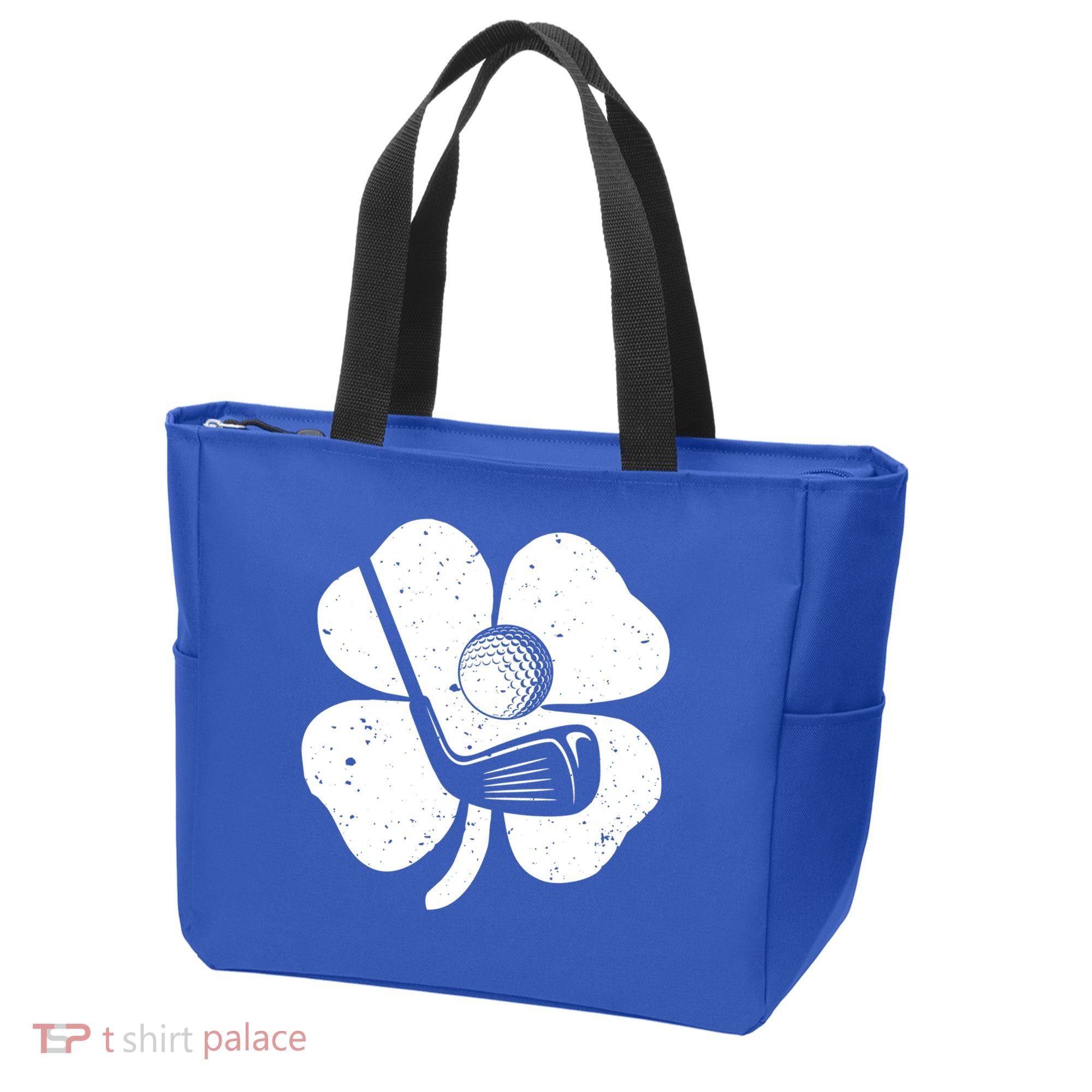 Fun Irish Golf Shamrocks Costume St Patrick's Day Gift Tote Bag