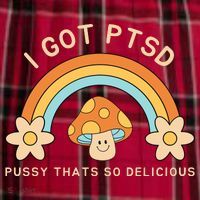Funny I Got Ptsd Pussy Thats So Delicious Women's Flannel Plaid Pajama Pants thumb 2