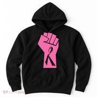 Fight Against Breast Cancer Fist Hoodie thumb 0