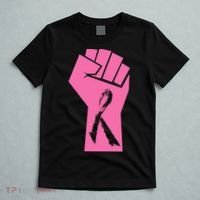 Fight Against Breast Cancer Fist T-Shirt thumb 5
