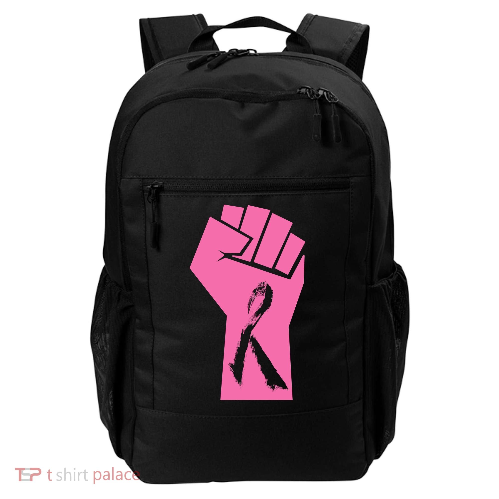 Fight Against Breast Cancer Fist Backpack