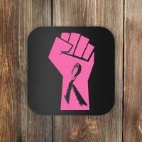 Fight Against Breast Cancer Fist Coaster thumb 0