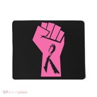 Fight Against Breast Cancer Fist Mousepad thumb 0