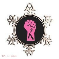 Fight Against Breast Cancer Fist Ornament thumb 0
