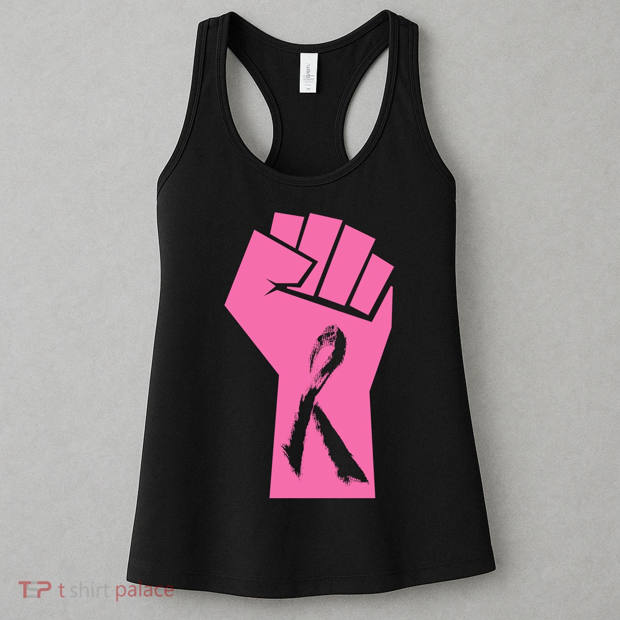 Fight Against Breast Cancer Fist Women's Tank Top