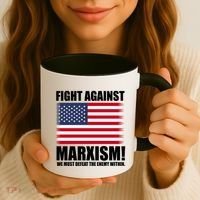 Fight Against Marxism Coffee Mug thumb 3