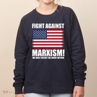 Fight Against Marxism Women's Sweatshirt thumb 0