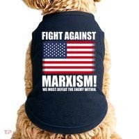 Fight Against Marxism Doggie Tank thumb 0