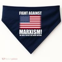 Fight Against Marxism USA-Made Doggie Bandana thumb 0