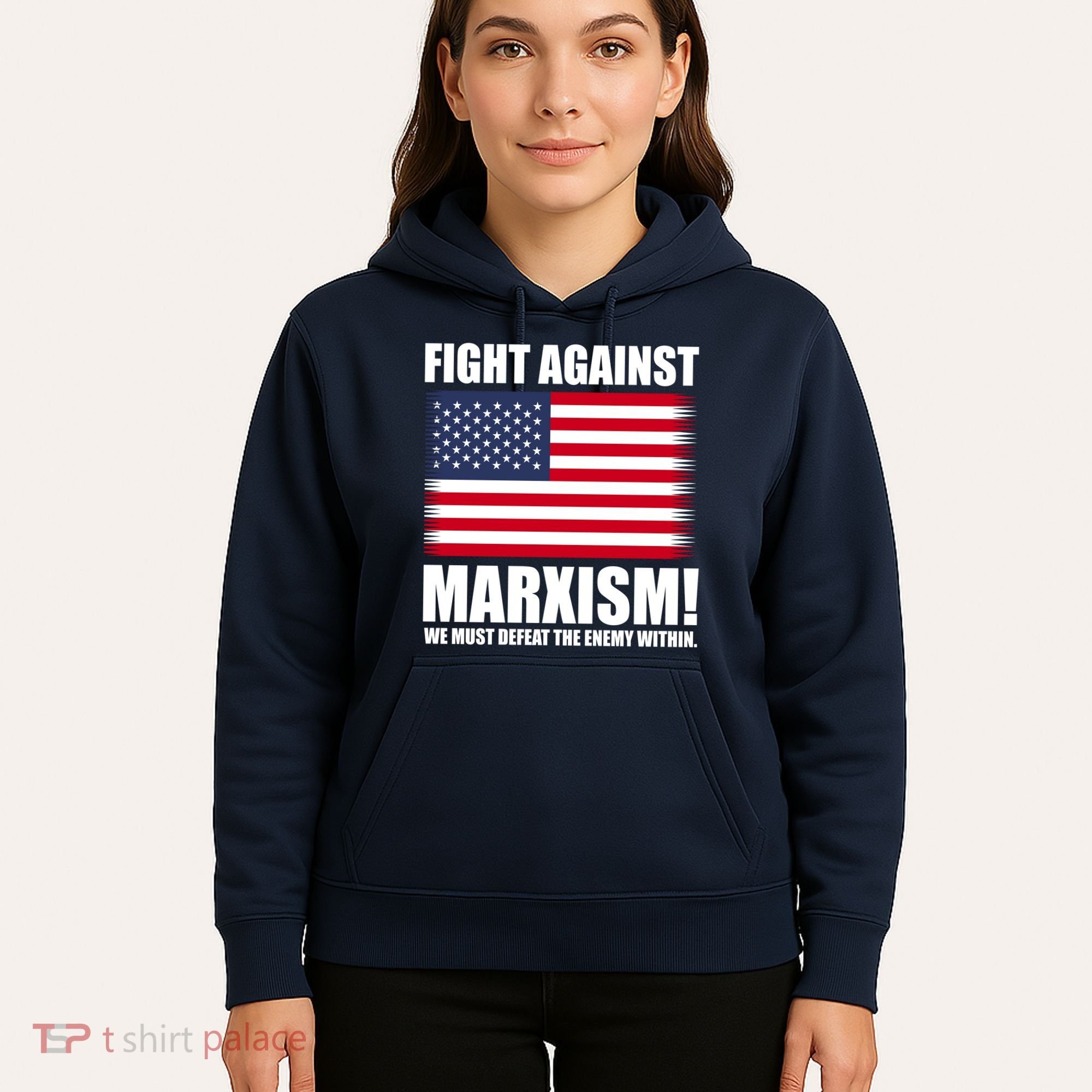 Fight Against Marxism Hoodie