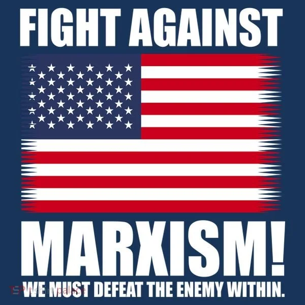 Fight Against Marxism Long Sleeve Shirt