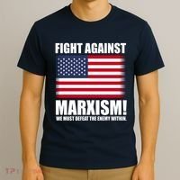 Fight Against Marxism T-Shirt thumb 3