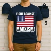 Fight Against Marxism T-Shirt thumb 6