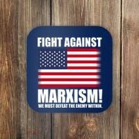 Fight Against Marxism Coaster thumb 0