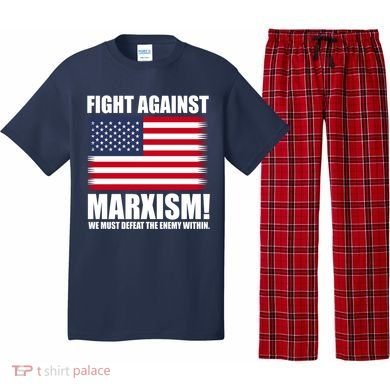 Fight Against Marxism Pajama Set