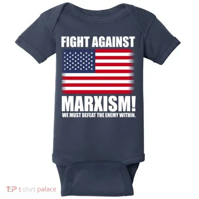 Fight Against Marxism Baby Bodysuit