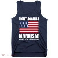 Fight Against Marxism Tank Top thumb 0