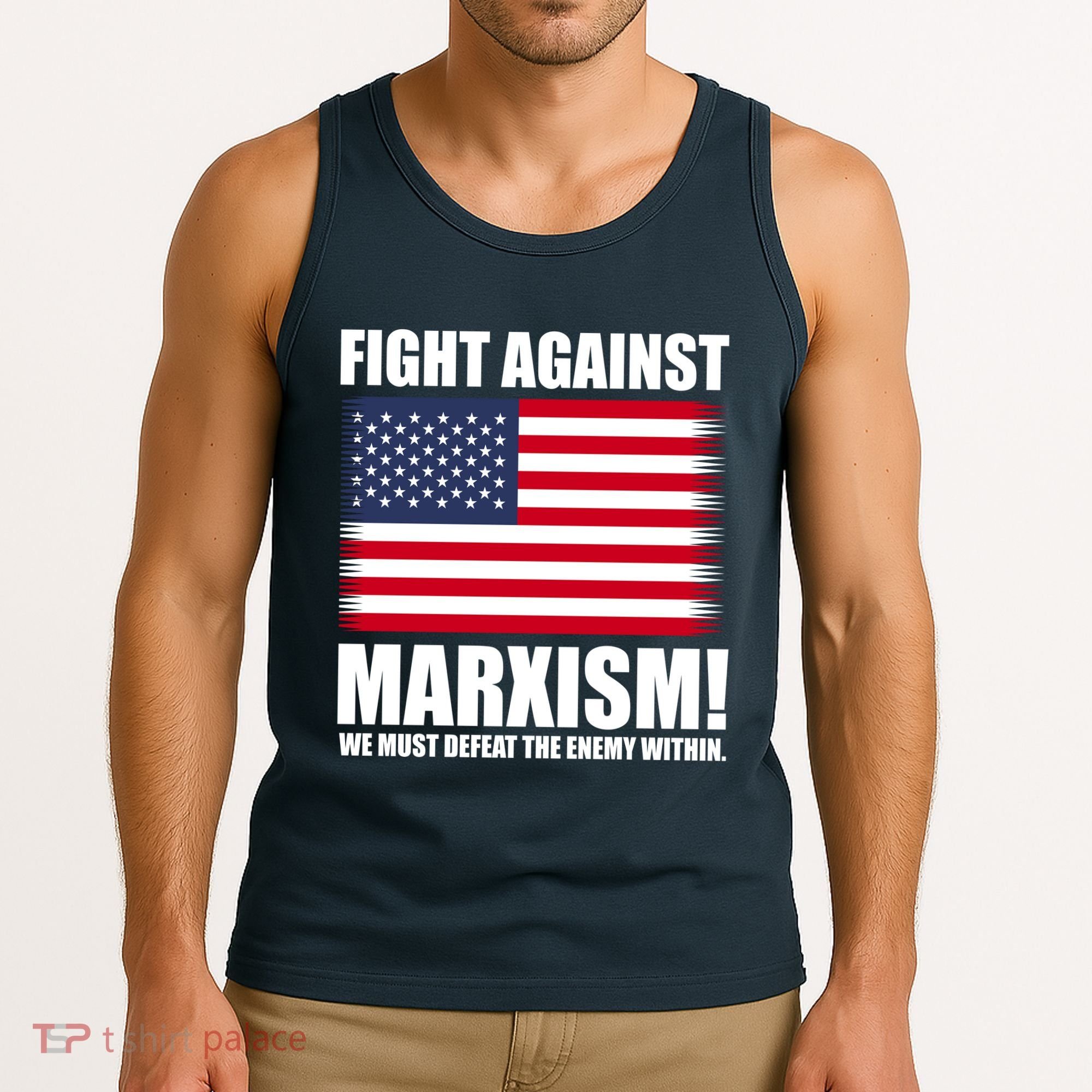 Fight Against Marxism Tank Top
