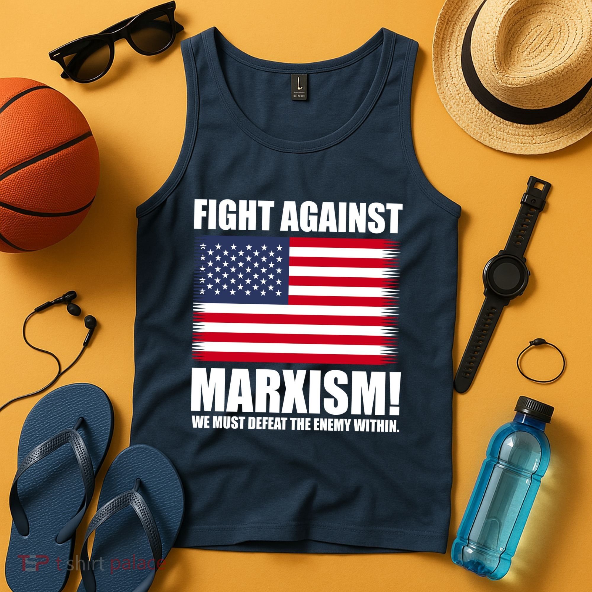 Fight Against Marxism Tank Top