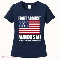 Fight Against Marxism Women's T-Shirt thumb 0
