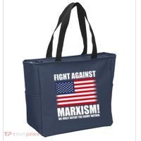 Fight Against Marxism Tote Bag thumb 2