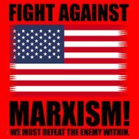Fight Against Marxism Santa Hat thumb 1