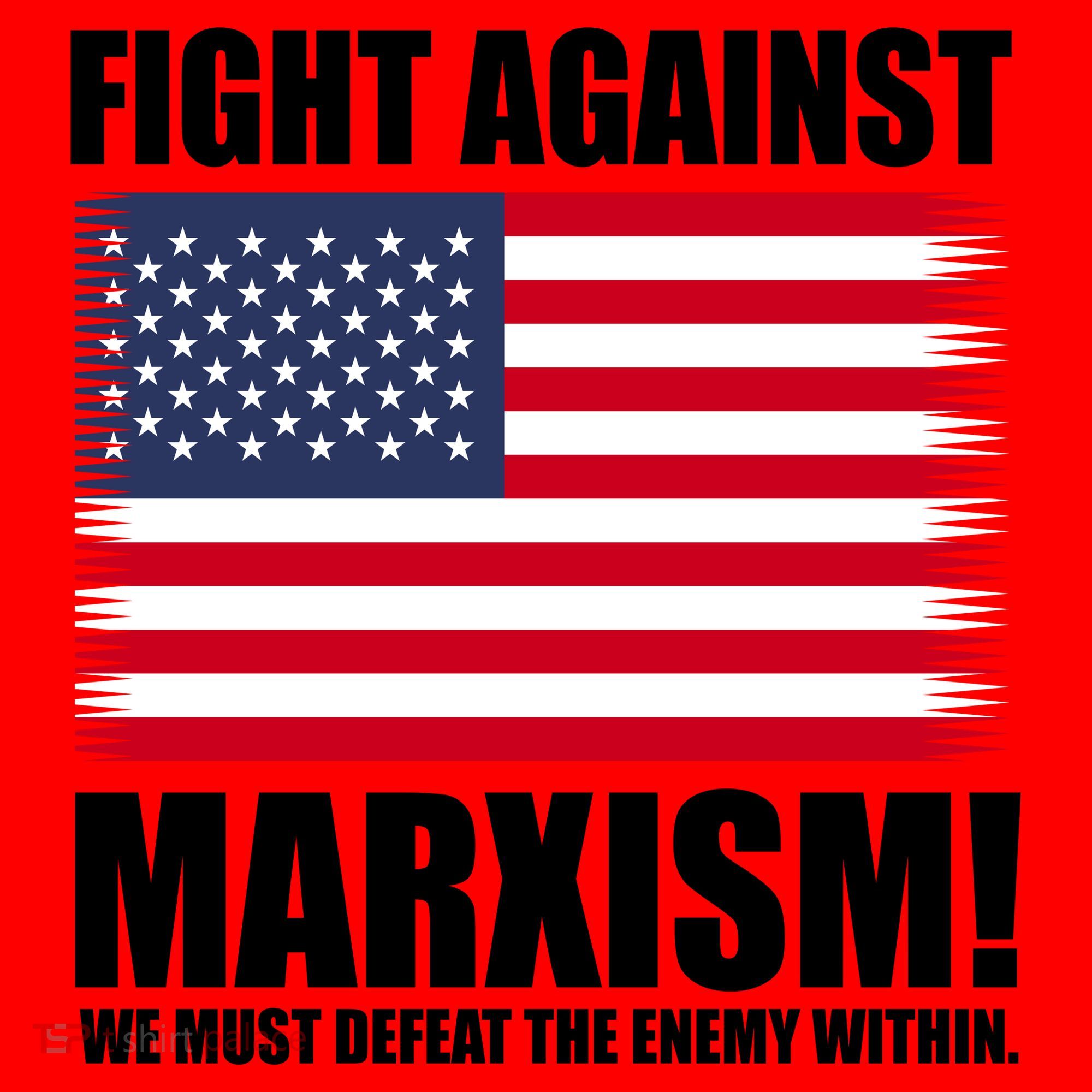 Fight Against Marxism Santa Hat