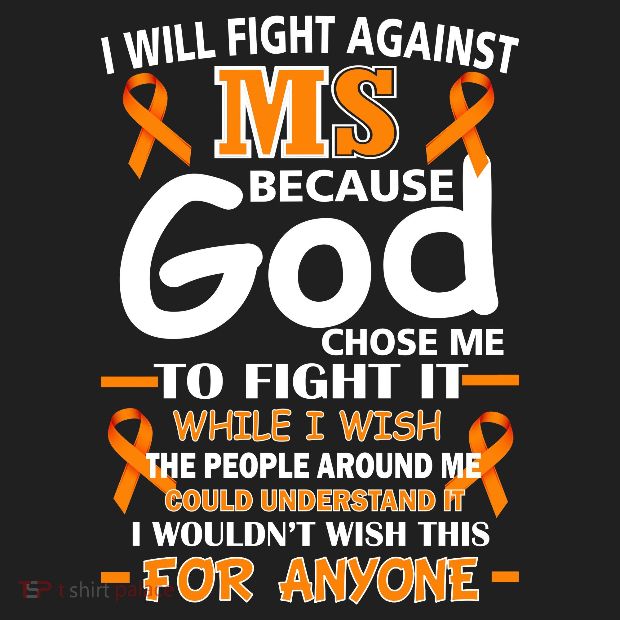 Fight Against MS Awareness Multiple Sclerosis Quote Women's Sweatshirt