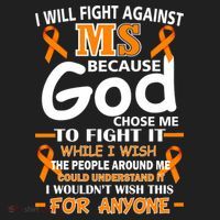 Fight Against MS Awareness Multiple Sclerosis Quote Tumbler thumb 3