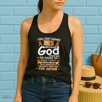 Fight Against MS Awareness Multiple Sclerosis Quote Women's Tank Top thumb 2