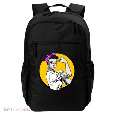 Fight Back Believe Breast Cancer Awareness Backpack