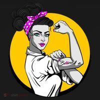 Fight Back Believe Breast Cancer Awareness Backpack thumb 2