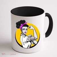 Fight Back Believe Breast Cancer Awareness Coffee Mug thumb 1