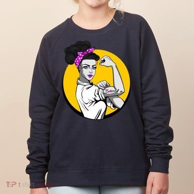 Fight Back Believe Breast Cancer Awareness Women's Sweatshirt