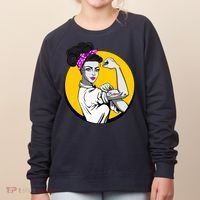Fight Back Believe Breast Cancer Awareness Women's Sweatshirt thumb 0